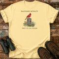 Backyard Royalty Northern Cardinal Birding T-Shirt
