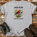 Lifer Alert Scarlet Tanager Birding T-Shirt