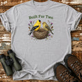 Built For Two Goldfinch T-Shirt – Birding Couple's Gift Tee