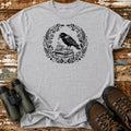 Boho Crow T-Shirt – Books & Tea Botanical Nature Tee