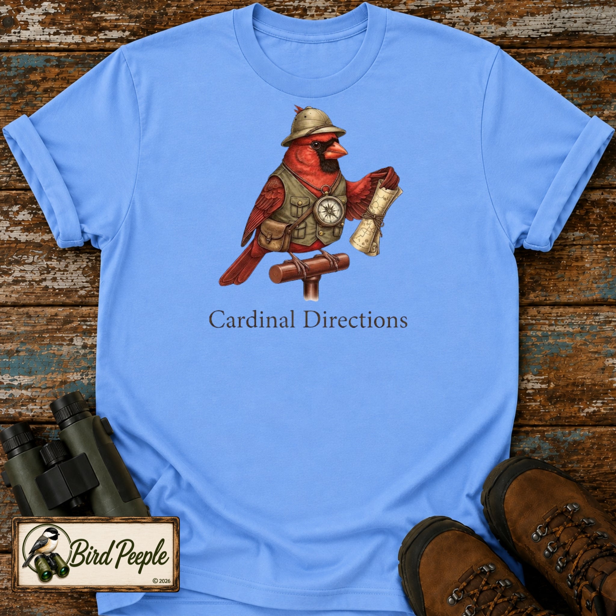 Cardinal Directions T-Shirt – Funny Explorer Cardinal Tee
