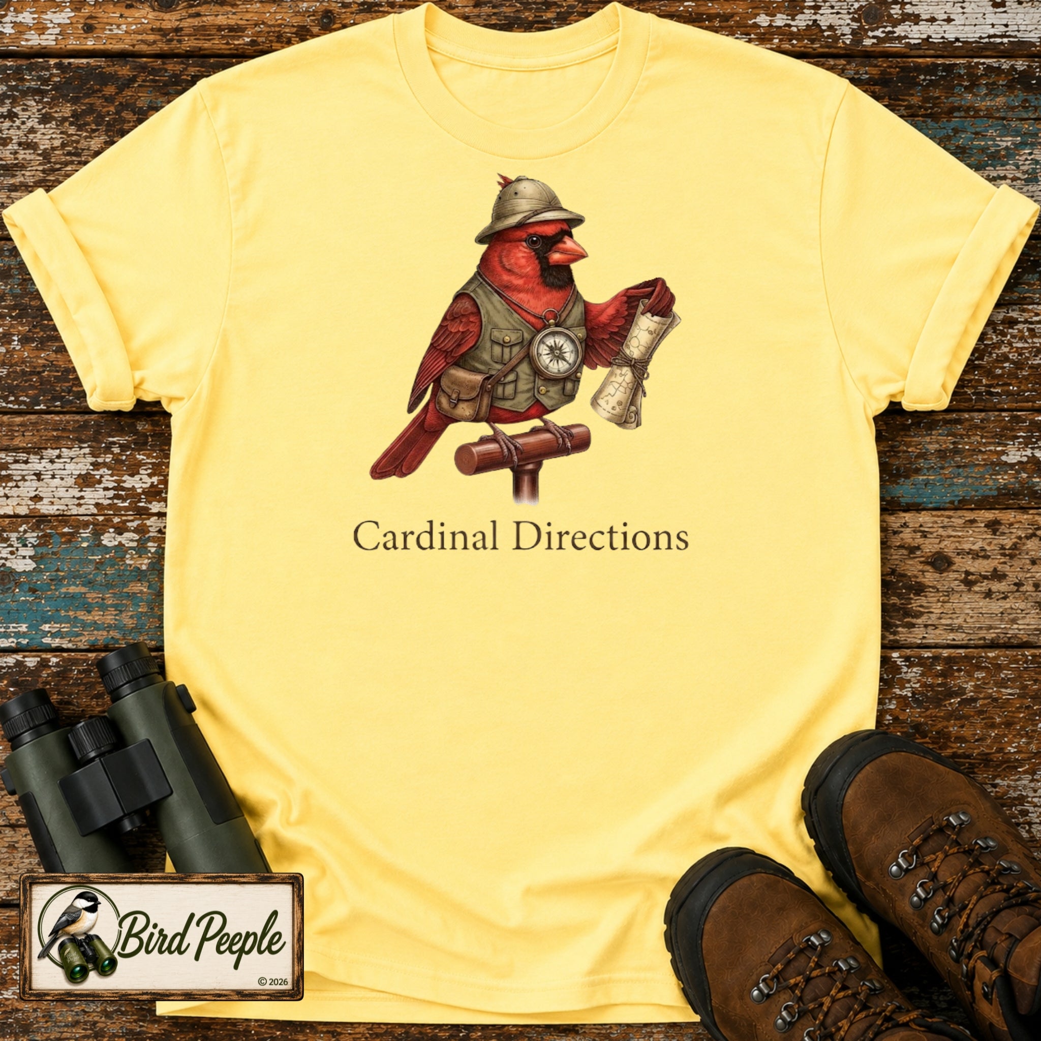 Cardinal Directions T-Shirt – Funny Explorer Cardinal Tee