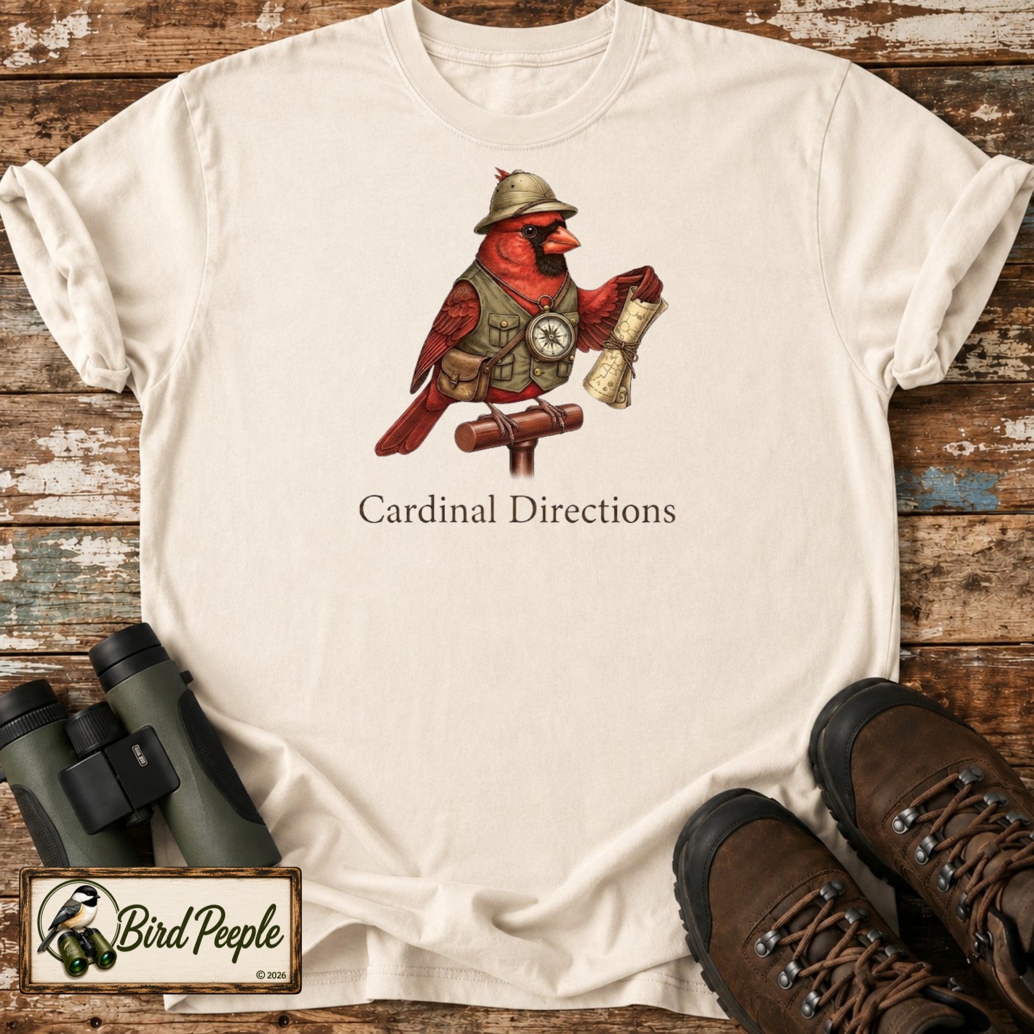 Cardinal Directions T-Shirt – Funny Explorer Cardinal Tee