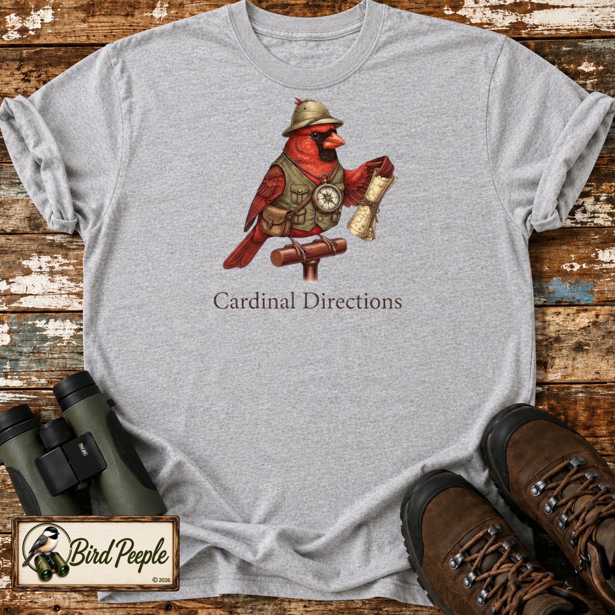 Cardinal Directions T-Shirt – Funny Explorer Cardinal Tee