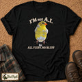 I'm Not AI – All Fluff, No Bluff | American Goldfinch T-Shirt product image by Bird Peeple